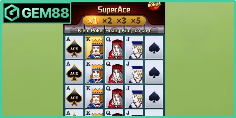 Siêu Cấp ACE Gem88 - Mẹo Quay Hũ Bài Tây Săn Thưởng Lớn 1 Quy tắc vận hành trò chơi nổ hũ bài tây cơ bản